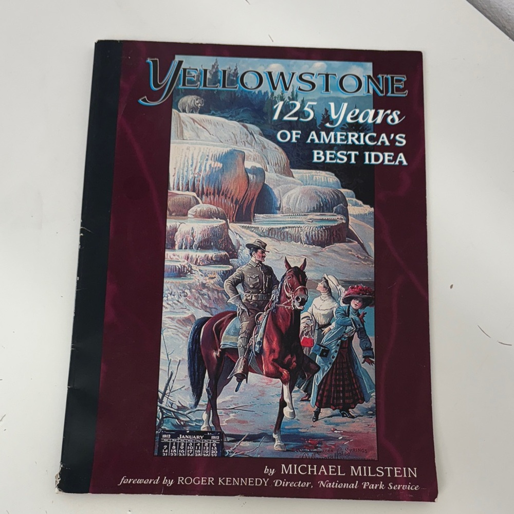 Yellowstone 125 Years of American’s Best Ideas by Michael Milstein,